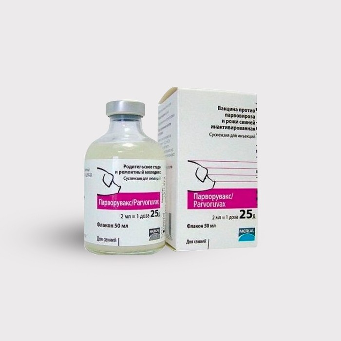 Парворувакс (вакцина против парвовироза и рожи свиней инактивированная)